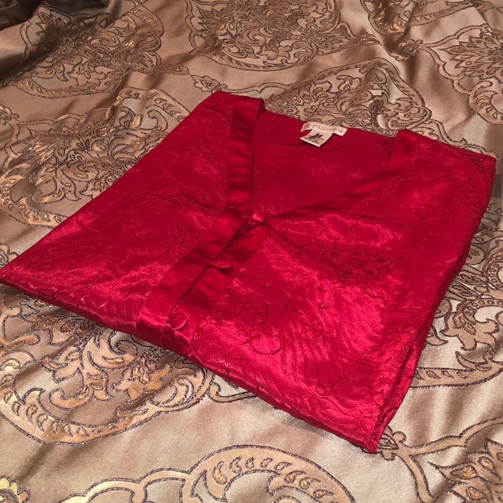 ~Kryptonite Red Button Up Kimono~ - image 6